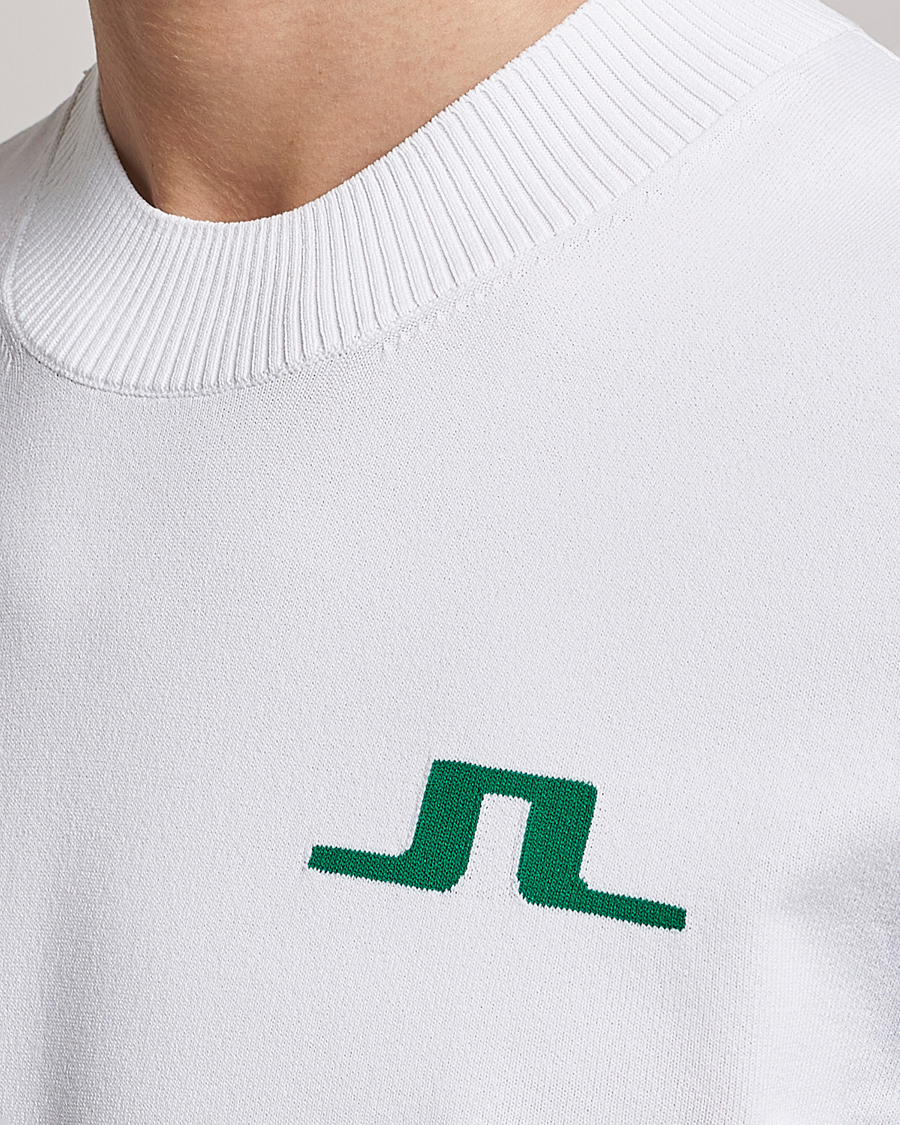 Mies | Puserot | J.Lindeberg | Gus Knitted Sweater White