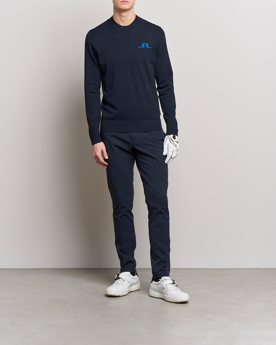 Mies | Puserot | J.Lindeberg | Gus Knitted Sweater Navy