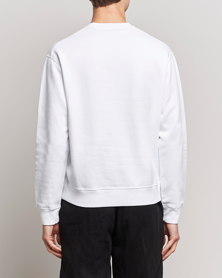 Mies | Puserot | Dsquared2 | Icon Transparent Logo Sweatshirt White