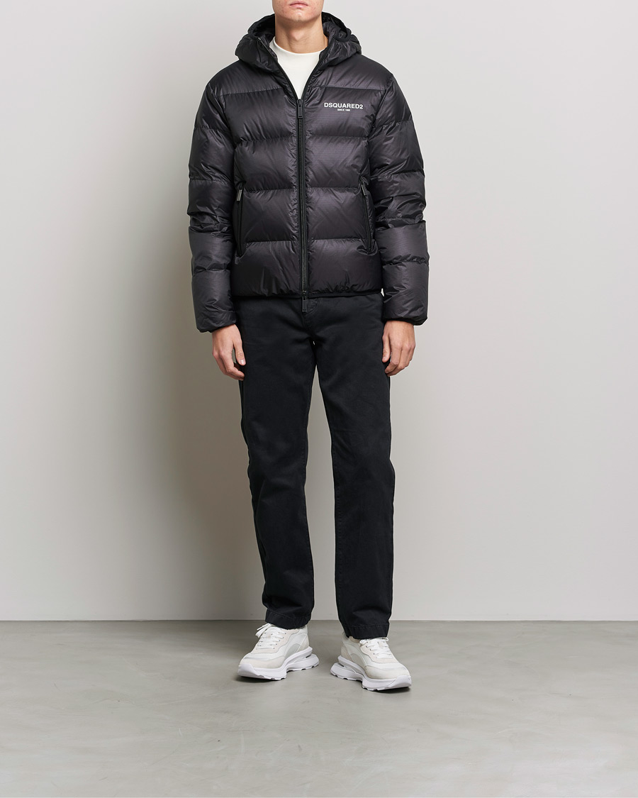 Mies | Takit | Dsquared2 | Down Puffer Jacket Black