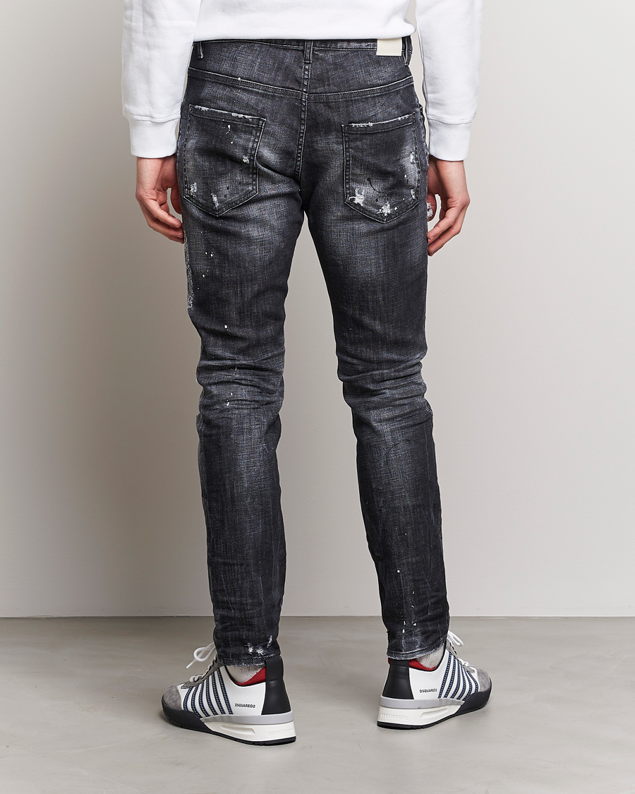 Mies | Farkut | Dsquared2 | Skater Jeans Medium Black Wash