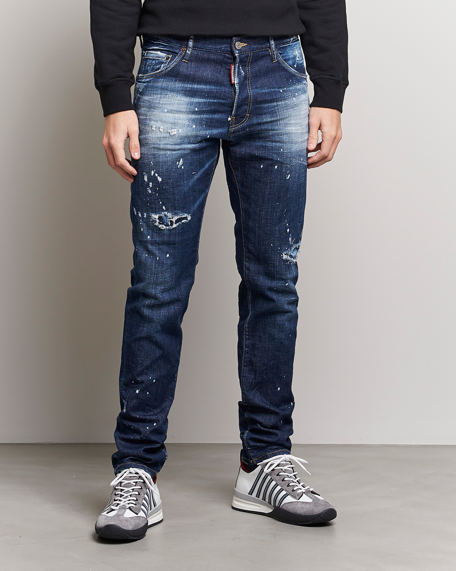 Mies | Slim fit | Dsquared2 | Cool Guy Jeans Dark Blue Wash