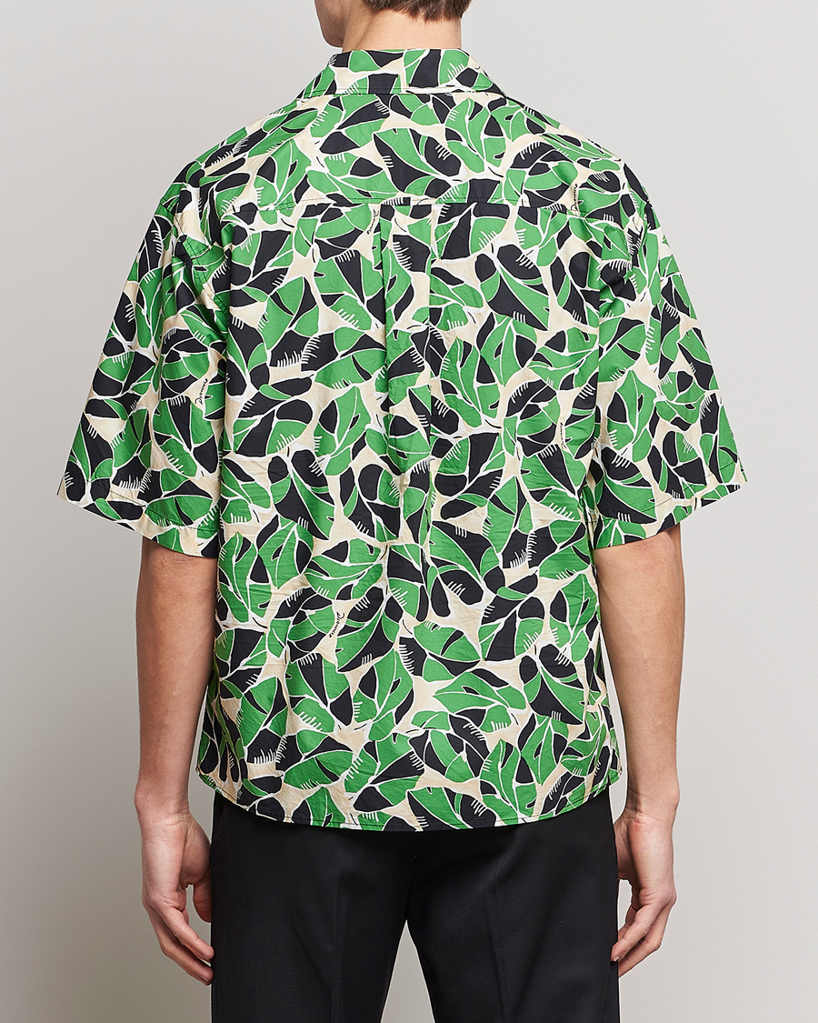 Mies | Kauluspaidat | Dsquared2 | Printed Bowling Shirt Beige/Green