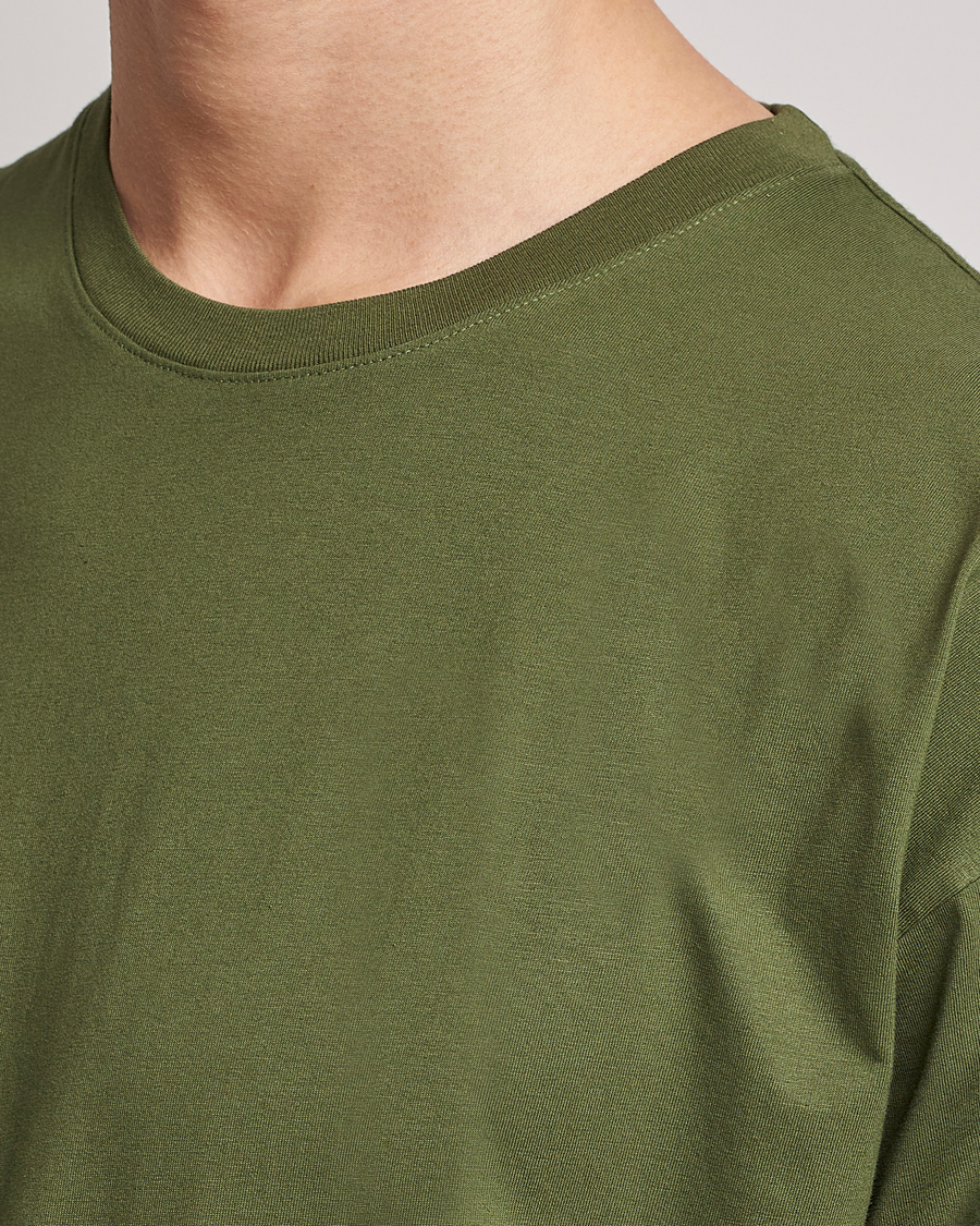 Mies | T-paidat | Jeanerica | Marcel Crew Neck T-Shirt Army Green
