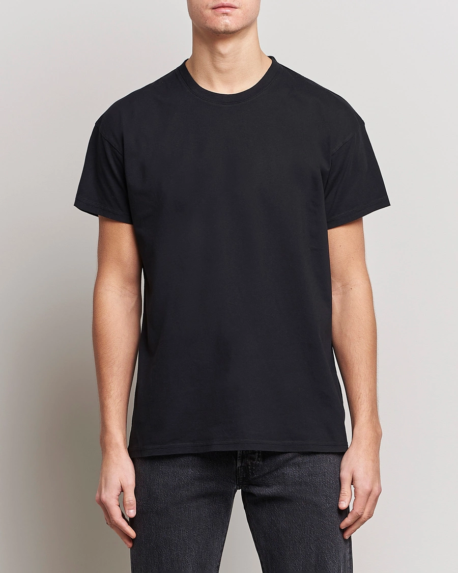 Mies | Mustat t-paidat | Jeanerica | Marcel Crew Neck T-Shirt Black