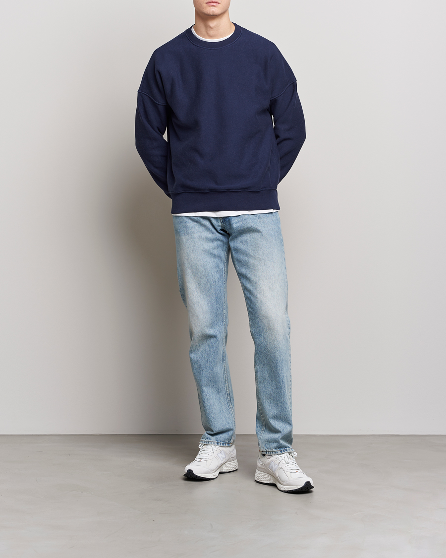 Mies | Puserot | Jeanerica | Paule Crew Neck Sweatshirt Dark Navy