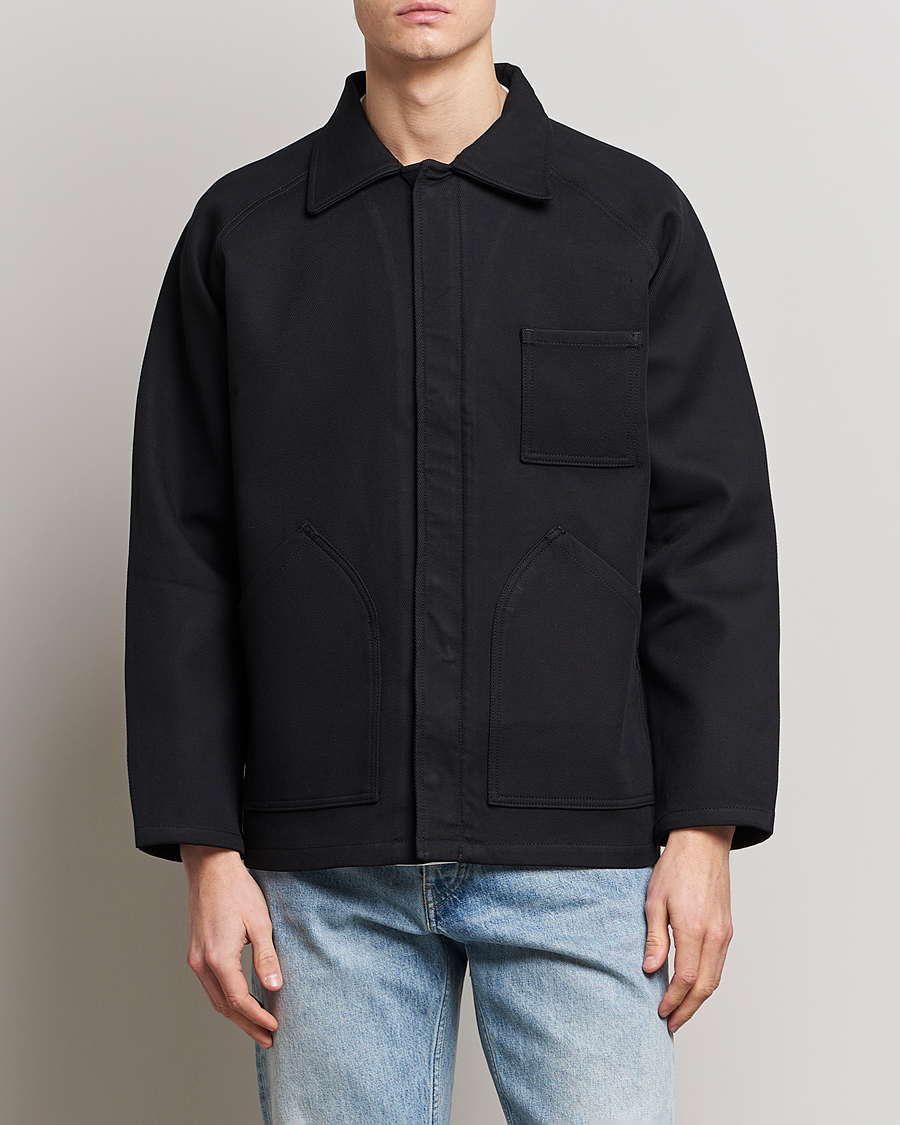 Mies | Jeanerica | Jeanerica | Tom Heavy Workwear Shirt Jacket Black