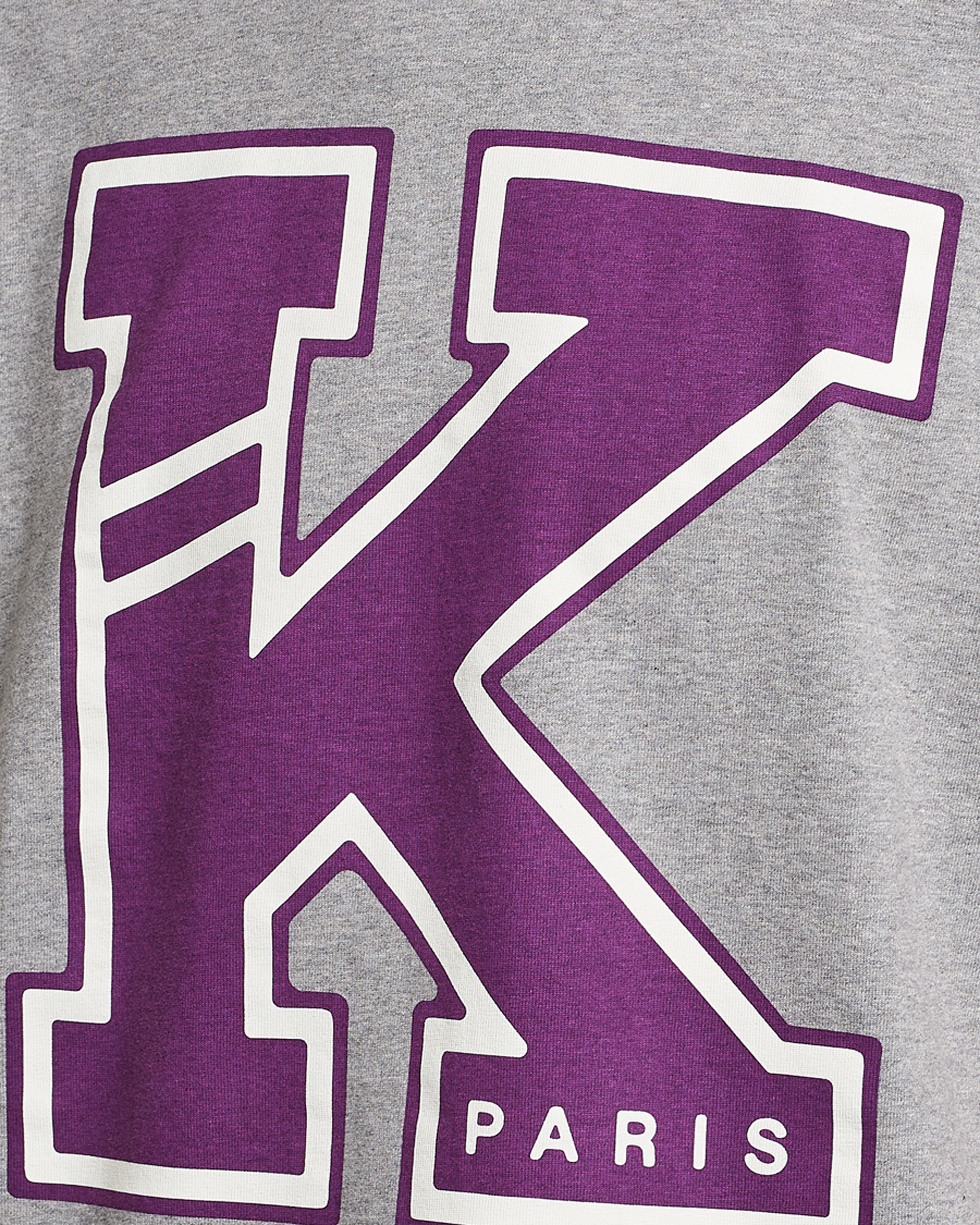 Mies | T-paidat | KENZO | College Classic T-Shirt Pearl Grey