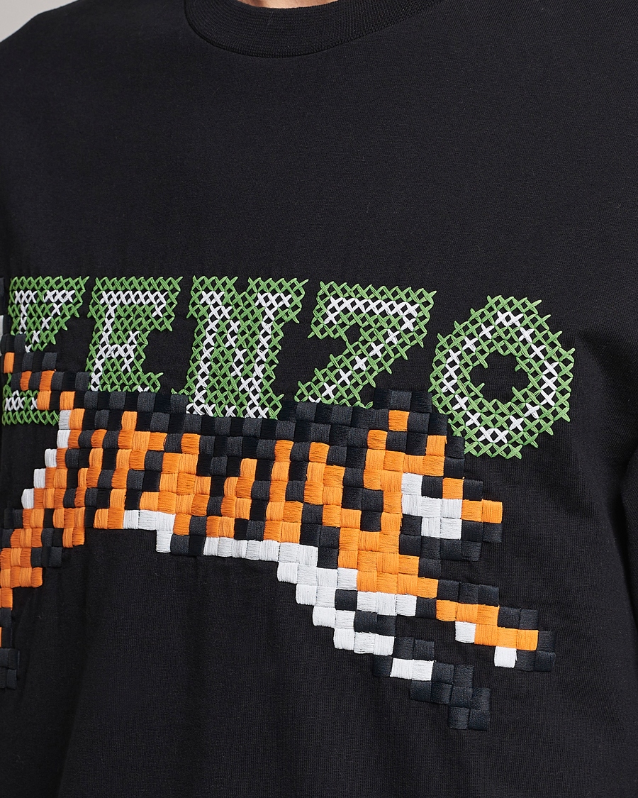 Mies | T-paidat | KENZO | Pixel Oversize T-Shirt Black