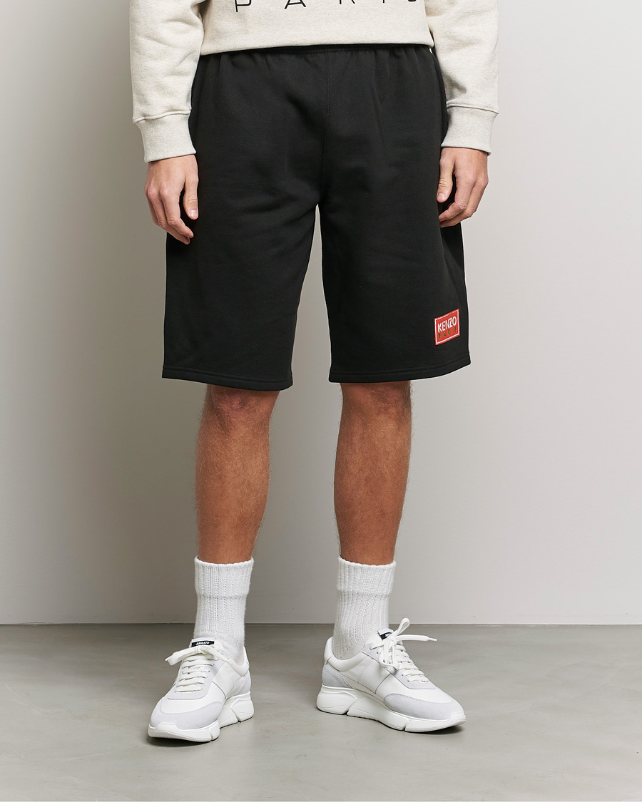 Mies |  | KENZO | Paris Logo Classic Shorts Black