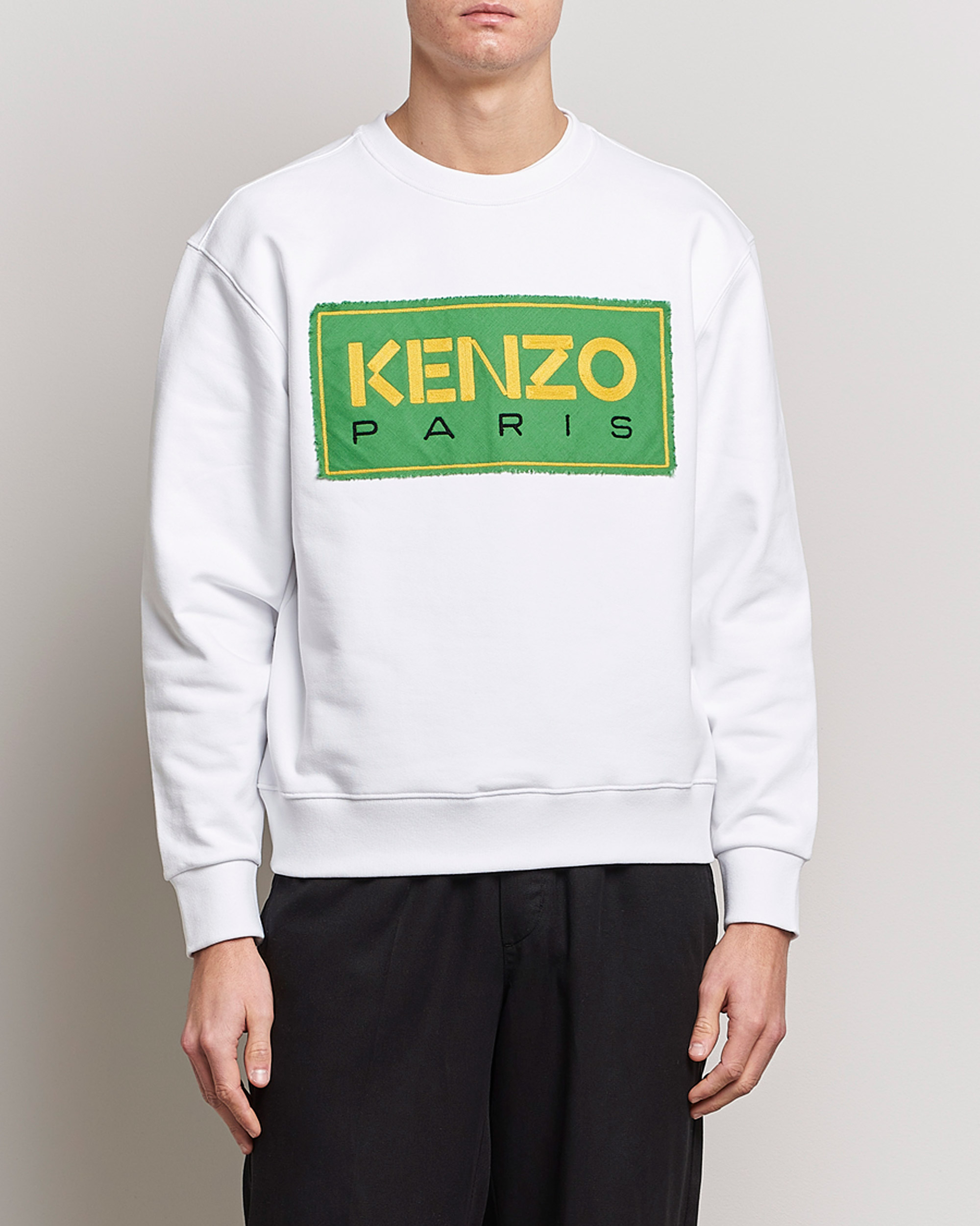 Mies | Collegepuserot | KENZO | Paris Classic Sweatshirt White