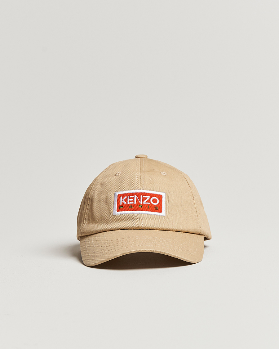 Mies | KENZO Cotton Canvas Cap Beige | KENZO | Cotton Canvas Cap Beige