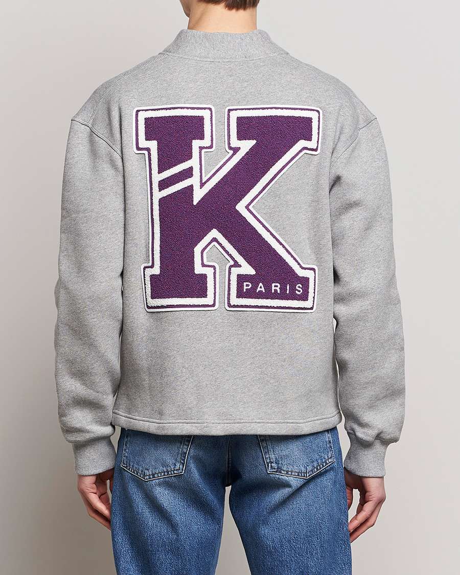 Mies | Puserot | KENZO | College Varsity Cardigan Pearl Grey