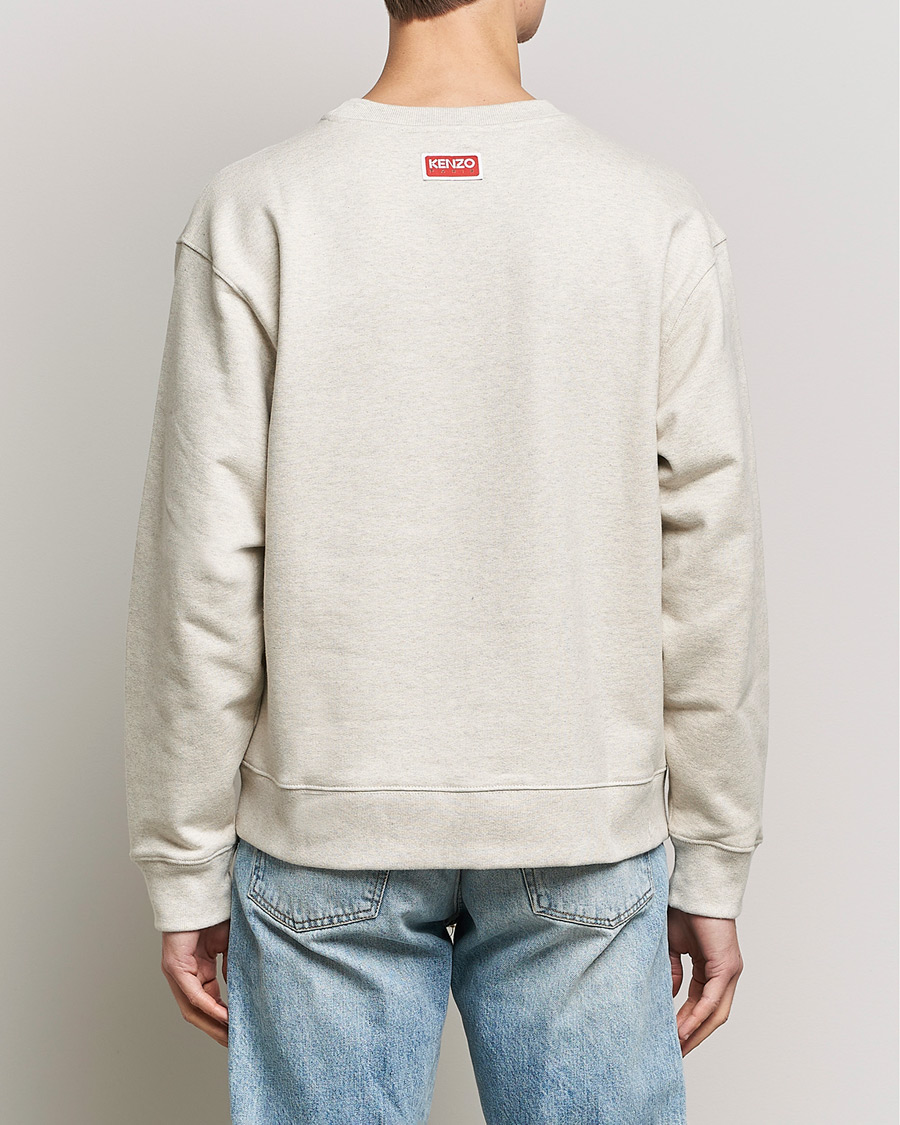 Mies | Puserot | KENZO | Boke Flower Sweatshirt Pale Grey