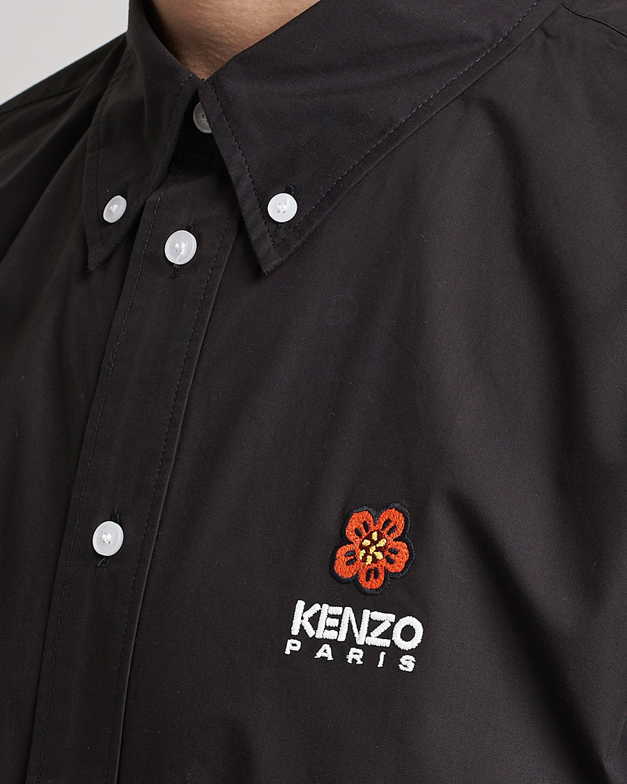 Mies | Kauluspaidat | KENZO | Boke Flower Crest Casual Shirt Black