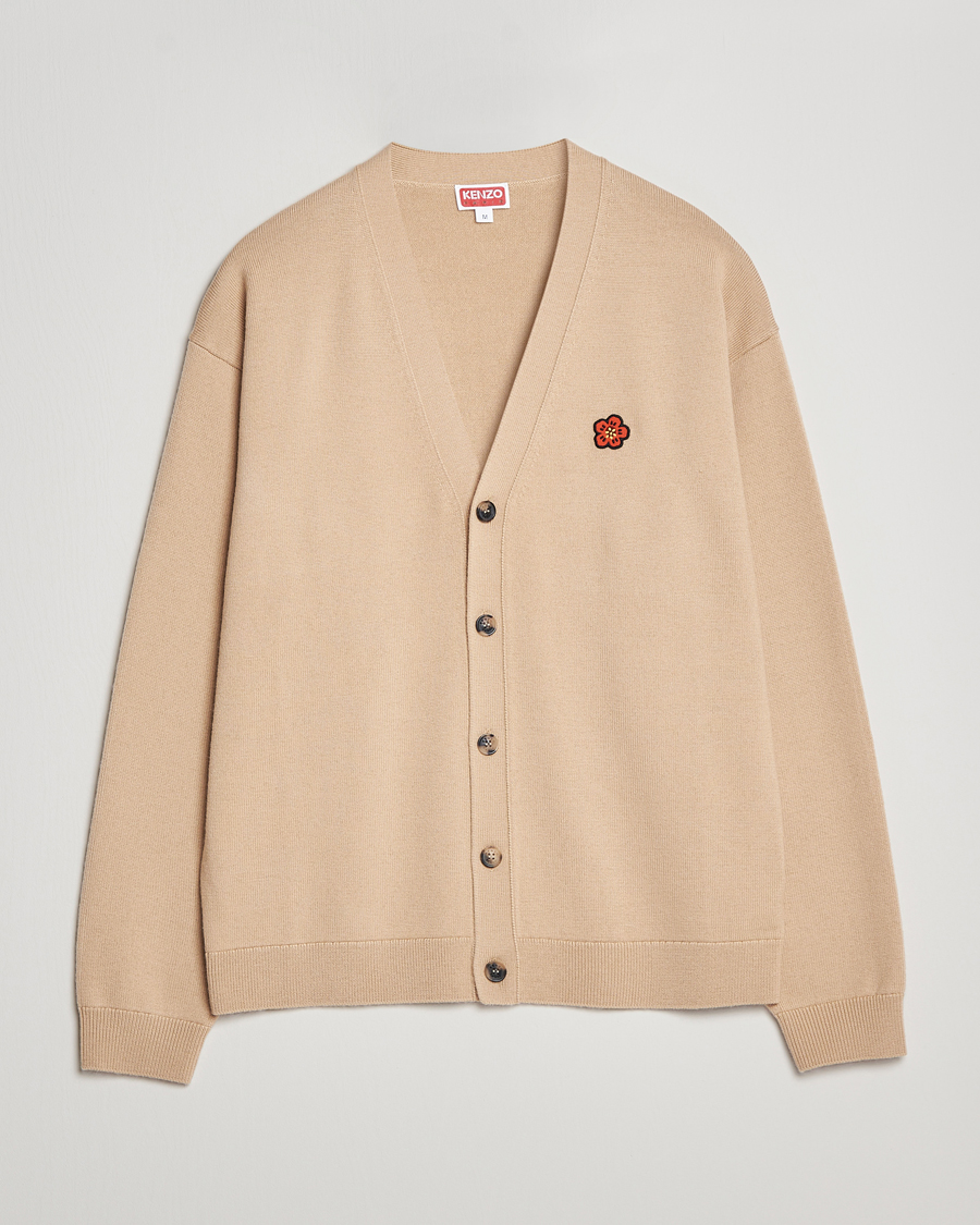 Mies | Puserot | KENZO | Boke Flower Crest Cardigan Beige