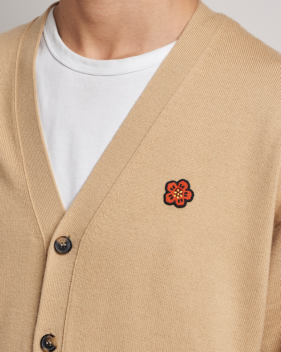 Mies | Puserot | KENZO | Boke Flower Crest Cardigan Beige