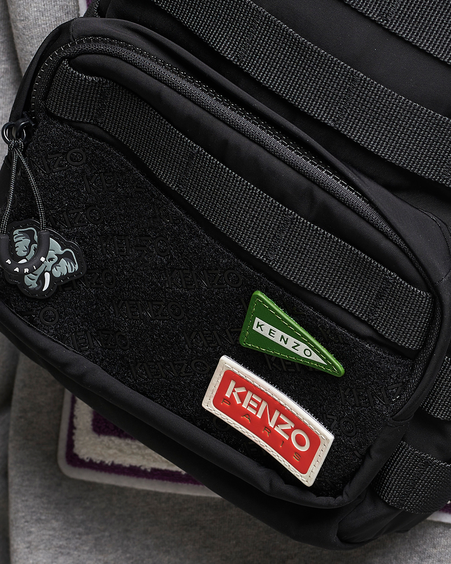 Mies | KENZO One Shoulder Backpack Black | KENZO | One Shoulder Backpack Black