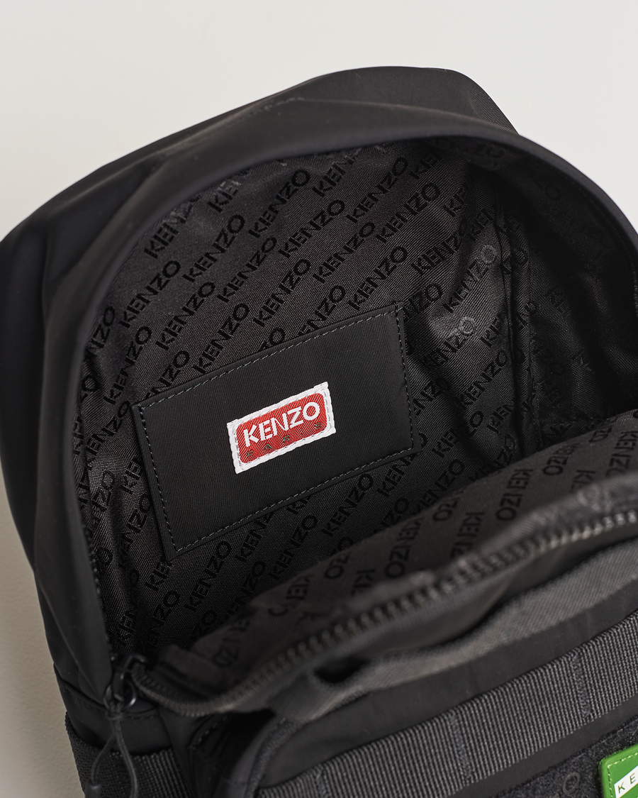 Mies | KENZO One Shoulder Backpack Black | KENZO | One Shoulder Backpack Black