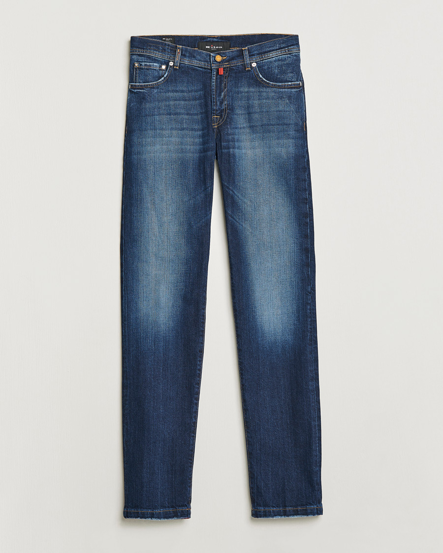 Mies | Farkut | Kiton | Kurabo Denim Jeans Dark Indigo