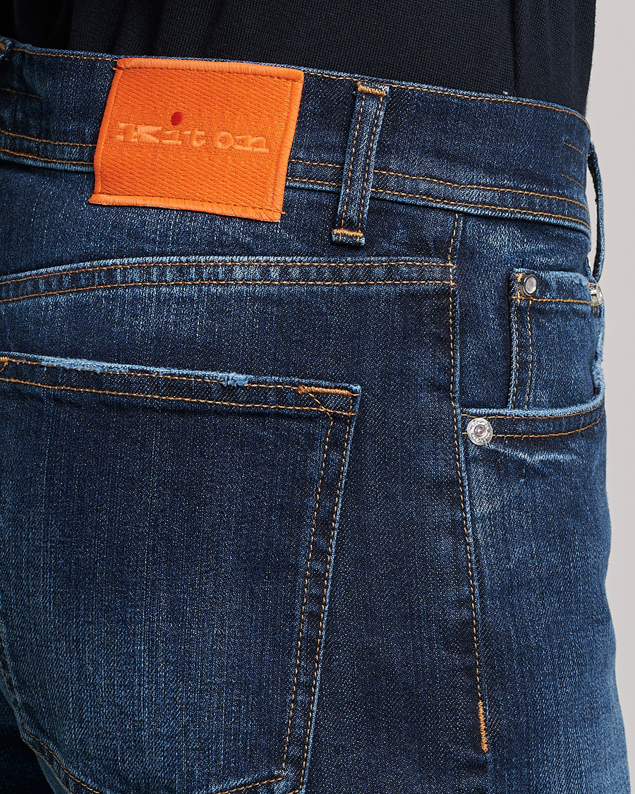 Mies | Farkut | Kiton | Kurabo Denim Jeans Dark Indigo