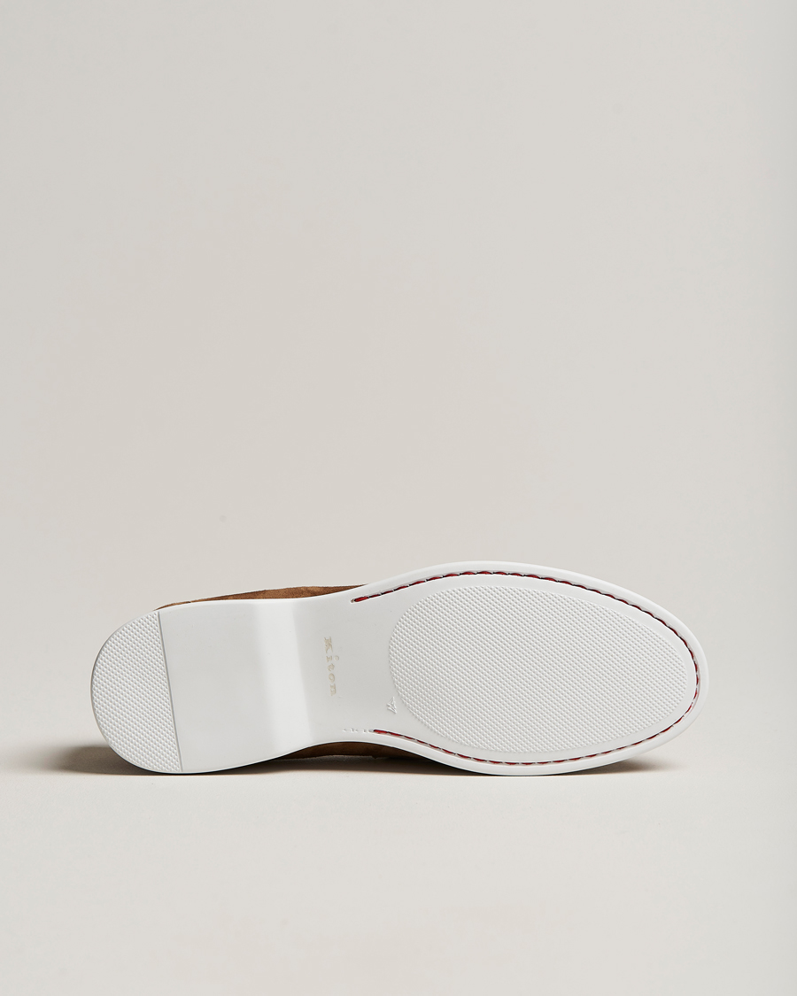 Mies | Kiton Summer Loafers Brown Suede | Kiton | Summer Loafers Brown Suede