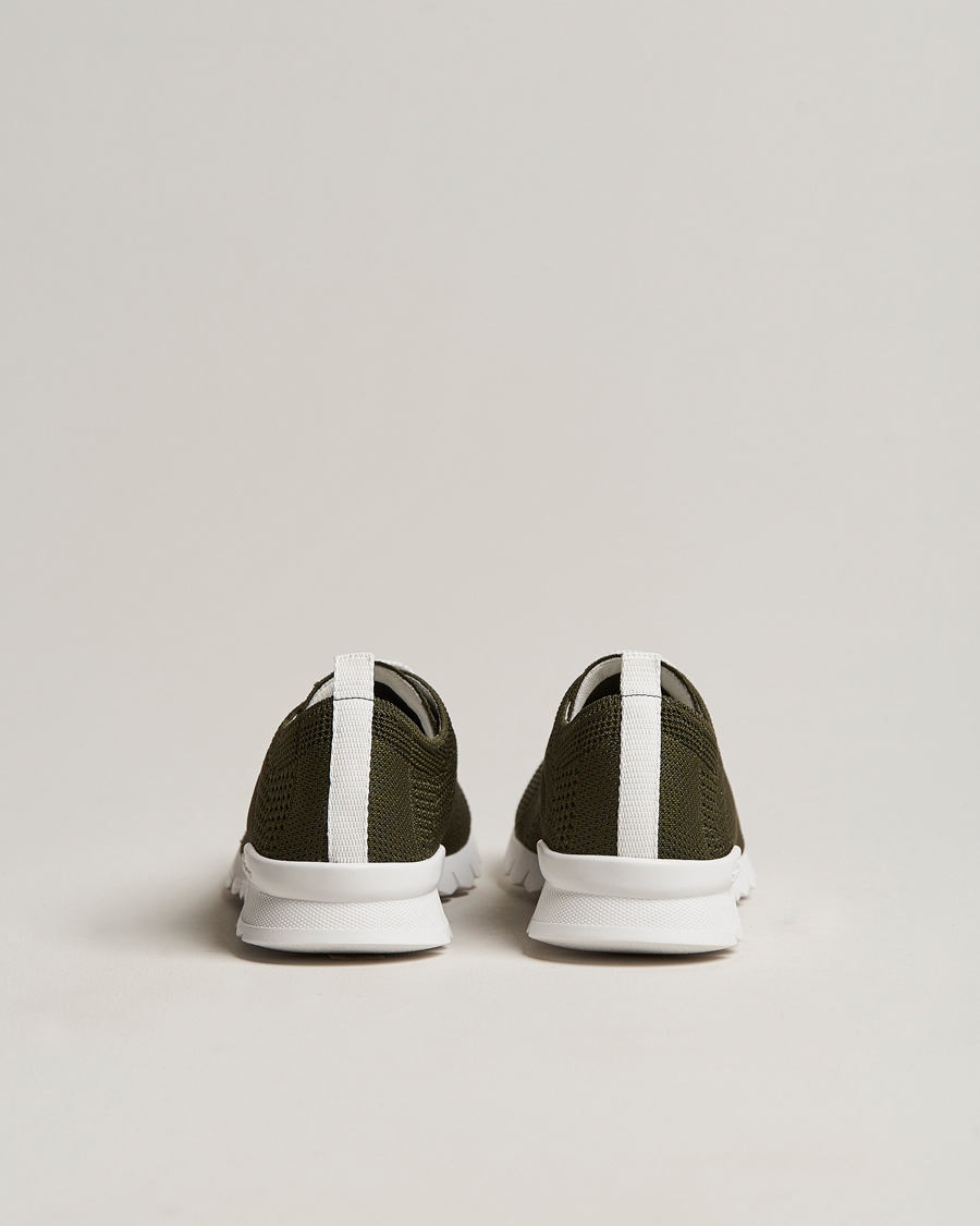 Mies | Kiton Mesh Running Sneakers Dark Olive | Kiton | Mesh Running Sneakers Dark Olive