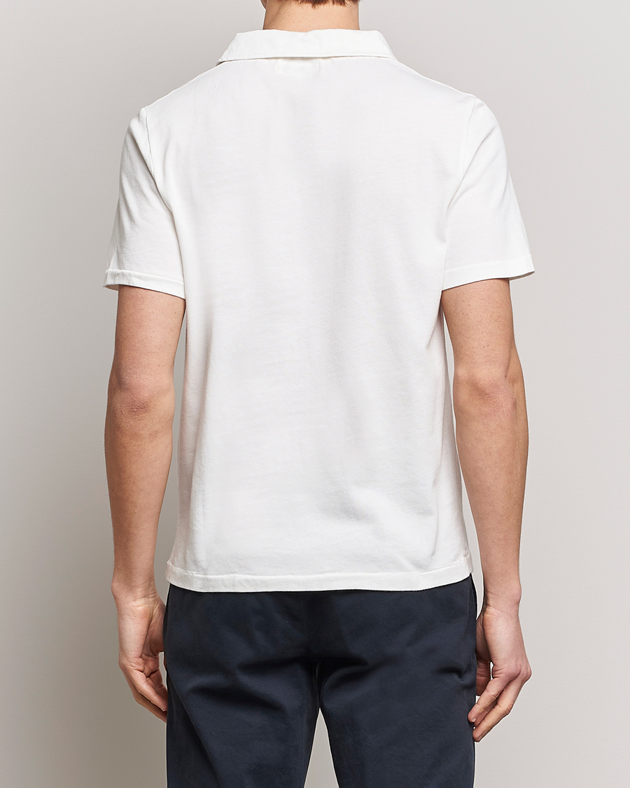 Mies | Pikeet | Merz b. Schwanen | Organic Cotton Washed Polo White