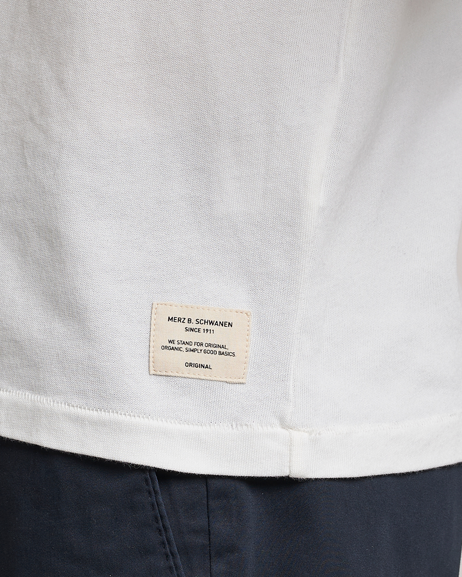 Mies | Pikeet | Merz b. Schwanen | Organic Cotton Washed Polo White