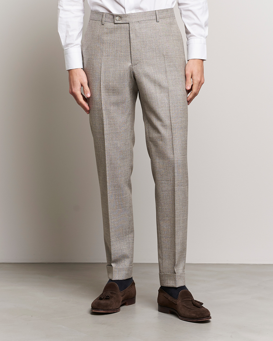 Mies | Puvut | Morris Heritage | Jack Tropical Suit Trousers Khaki