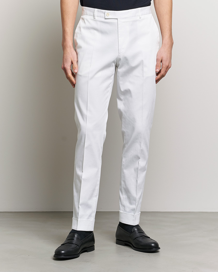 Mies | Chinot | Morris Heritage | Jack Cotton Trousers Off White