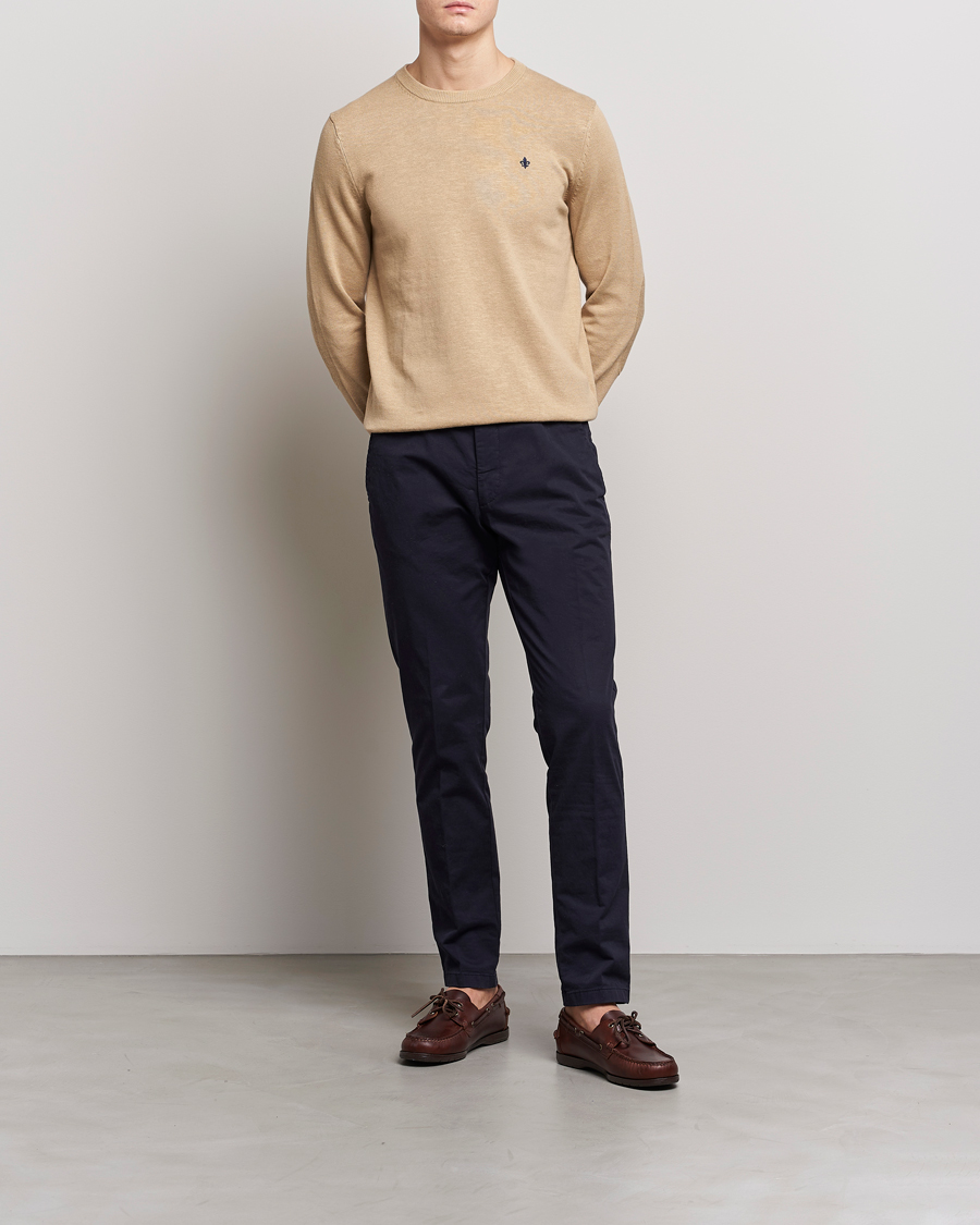 Mies | Puserot | Morris | Harold Summer Crew Neck Camel