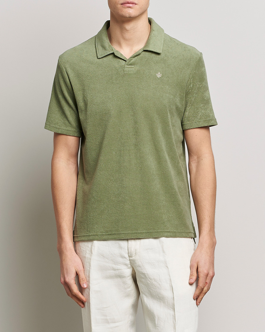 Mies | Vaatteet | Morris | Delon Terry Jersey Polo Olive