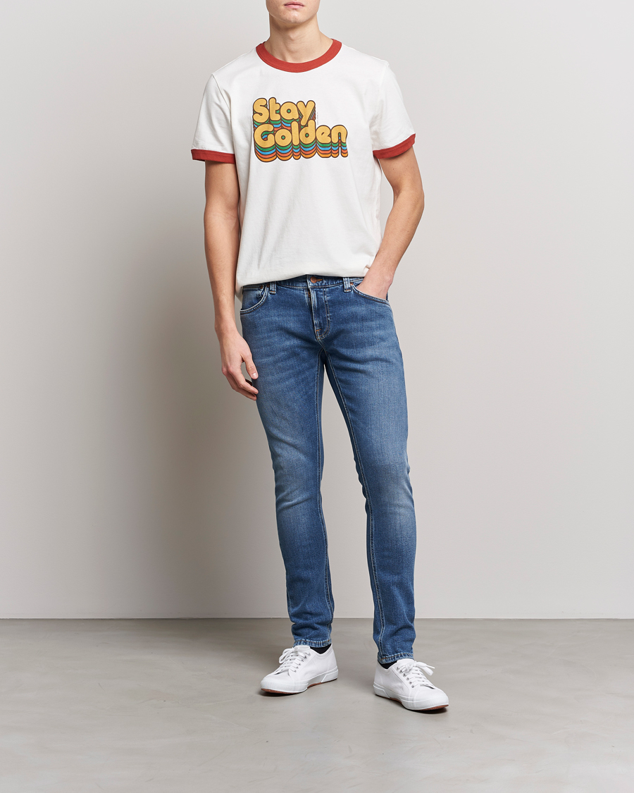 Mies | Farkut | Nudie Jeans | Tight Terry Jeans Inbetween Blues