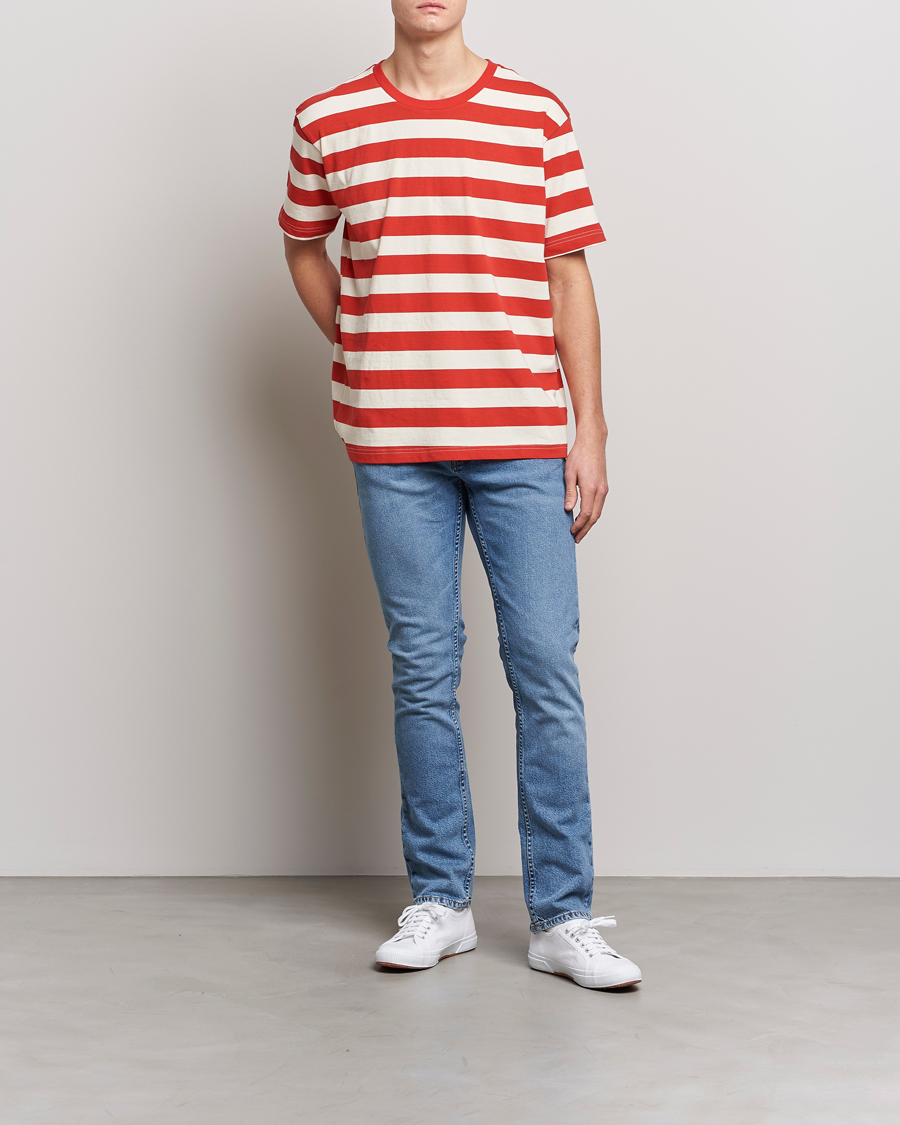 Mies | Farkut | Nudie Jeans | Grim Tim Jeans Worn Pale Blue