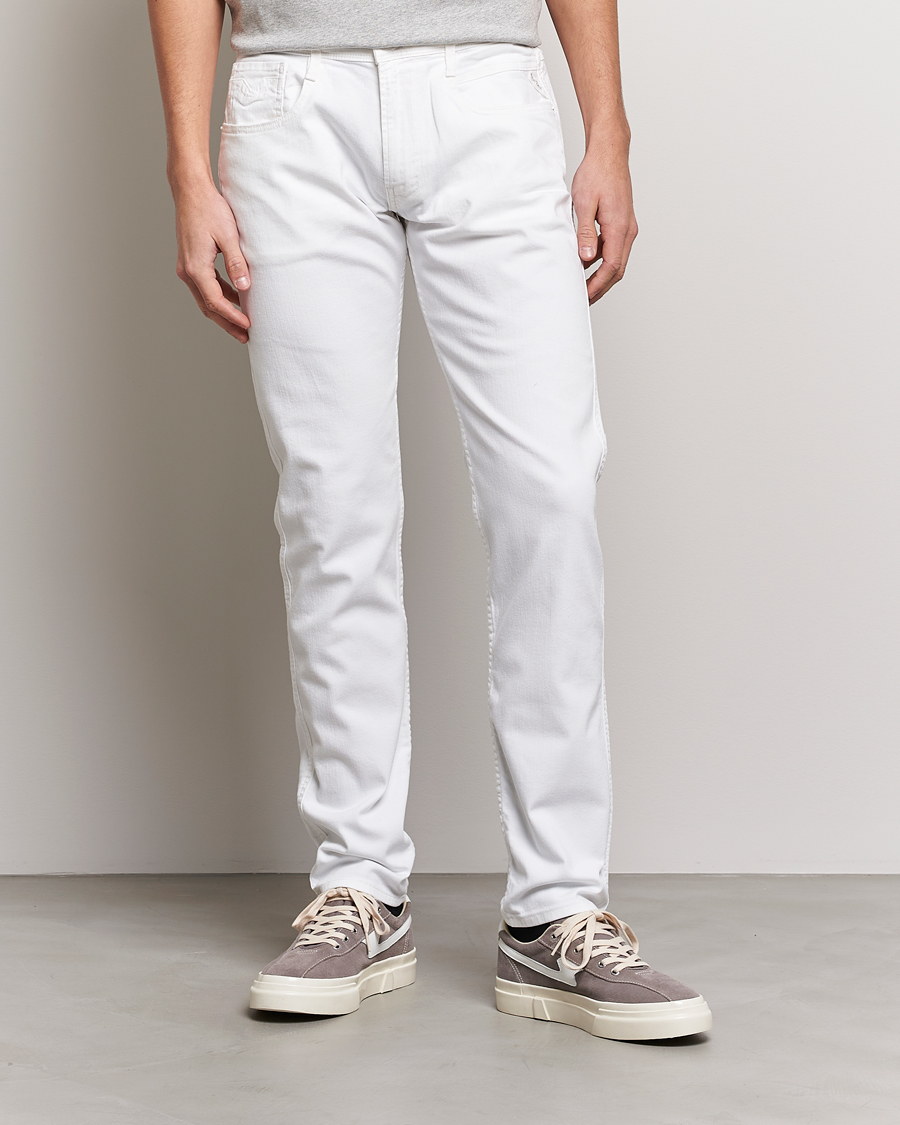 Mies | Valkoiset farkut | Replay | Anbass Stretch Jeans White