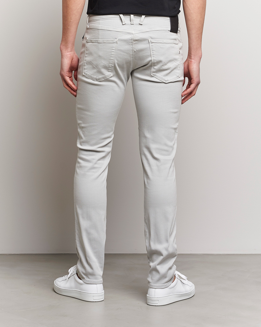 Mies | Housut | Replay | Anbass Hyperflex X.Lite 5-Pocket Pants Chaulk Grey