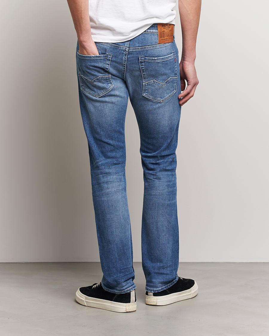 Mies | Farkut | Replay | Waitom Stretch Jeans Medium Blue