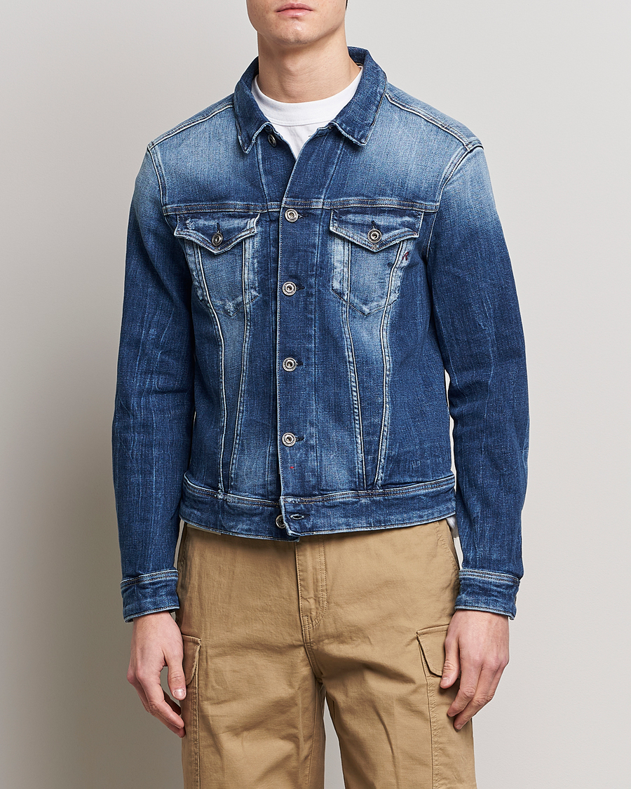 Mies |  | Replay | Vintage 5 Year Wash Denim Jacket Medium Blue