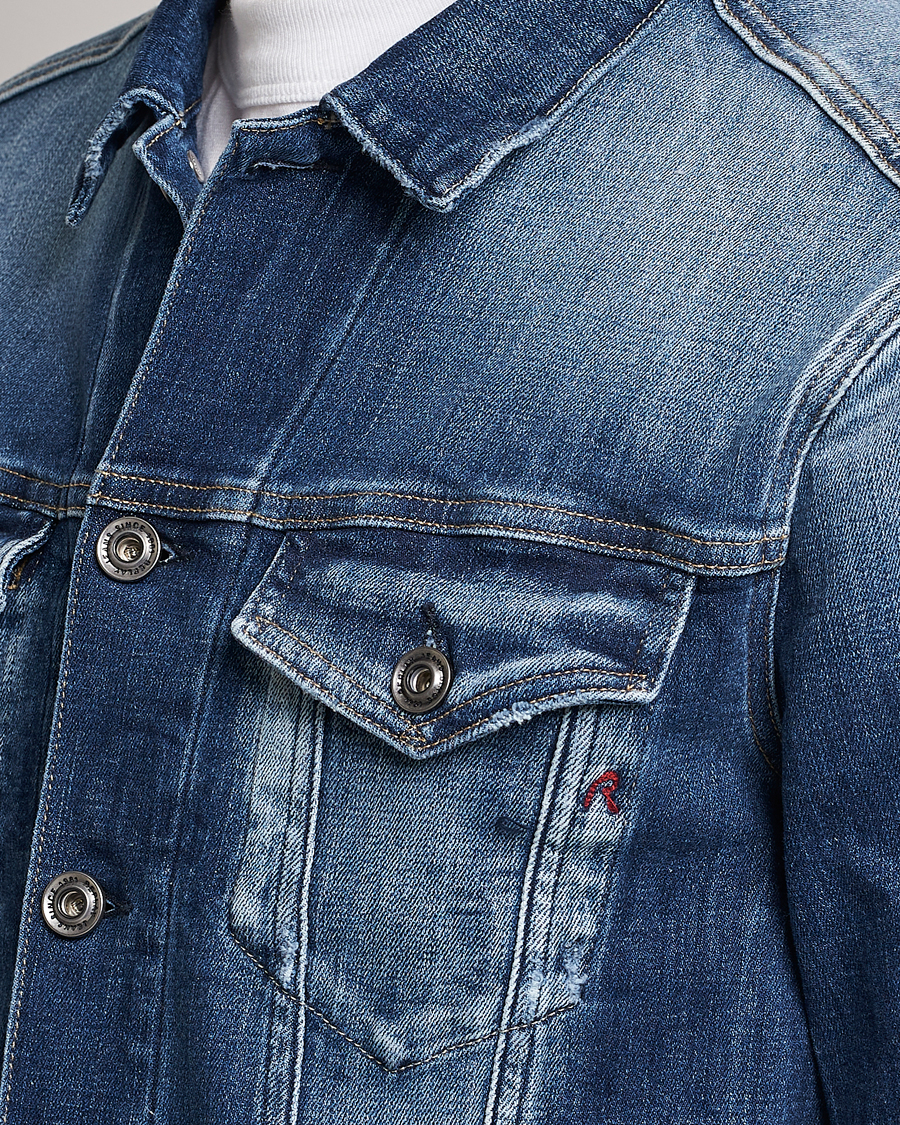 Mies | Takit | Replay | Vintage 5 Year Wash Denim Jacket Medium Blue