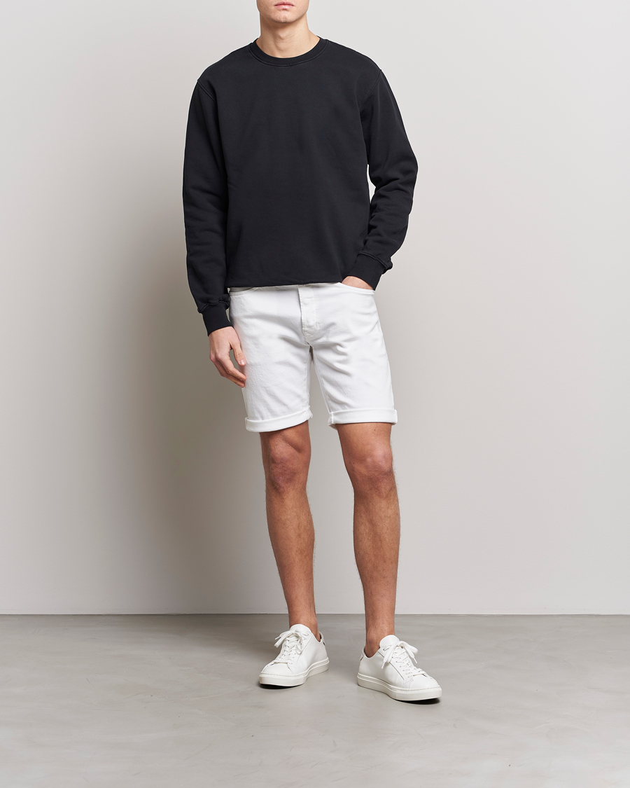 Mies | Shortsit | Replay | RBJ901 Super Stretch Jeans Shorts White