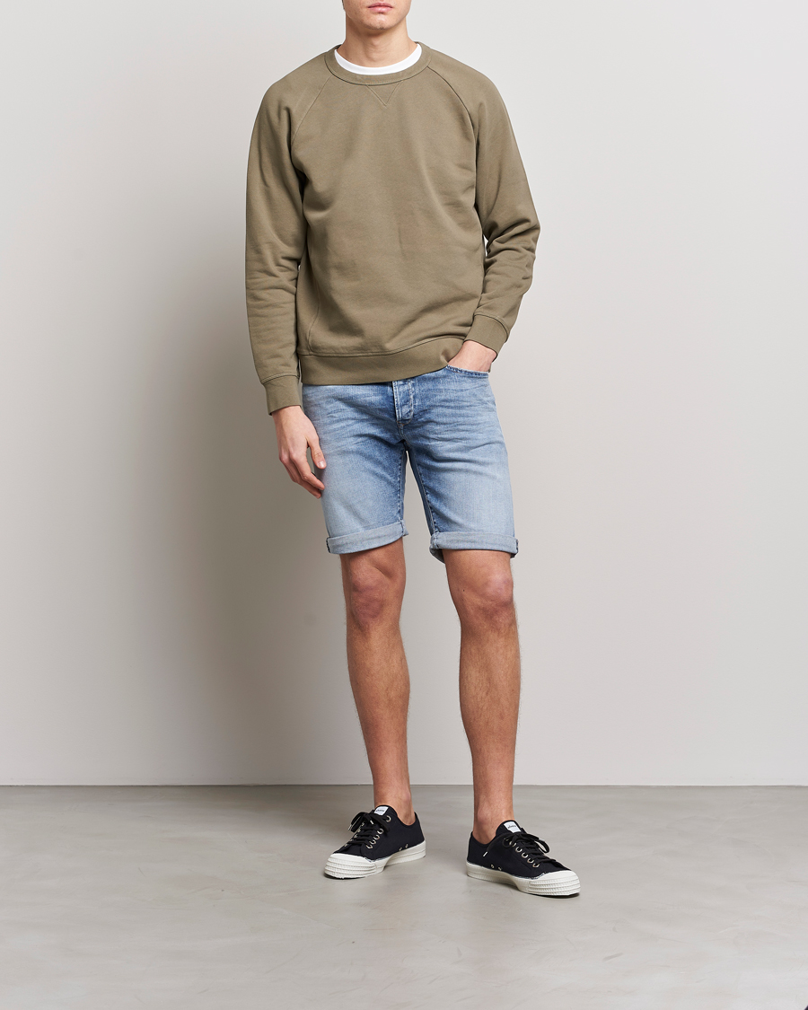 Mies | Shortsit | Replay | RBJ901 Super Stretch Bio Denim Shorts Light Blue