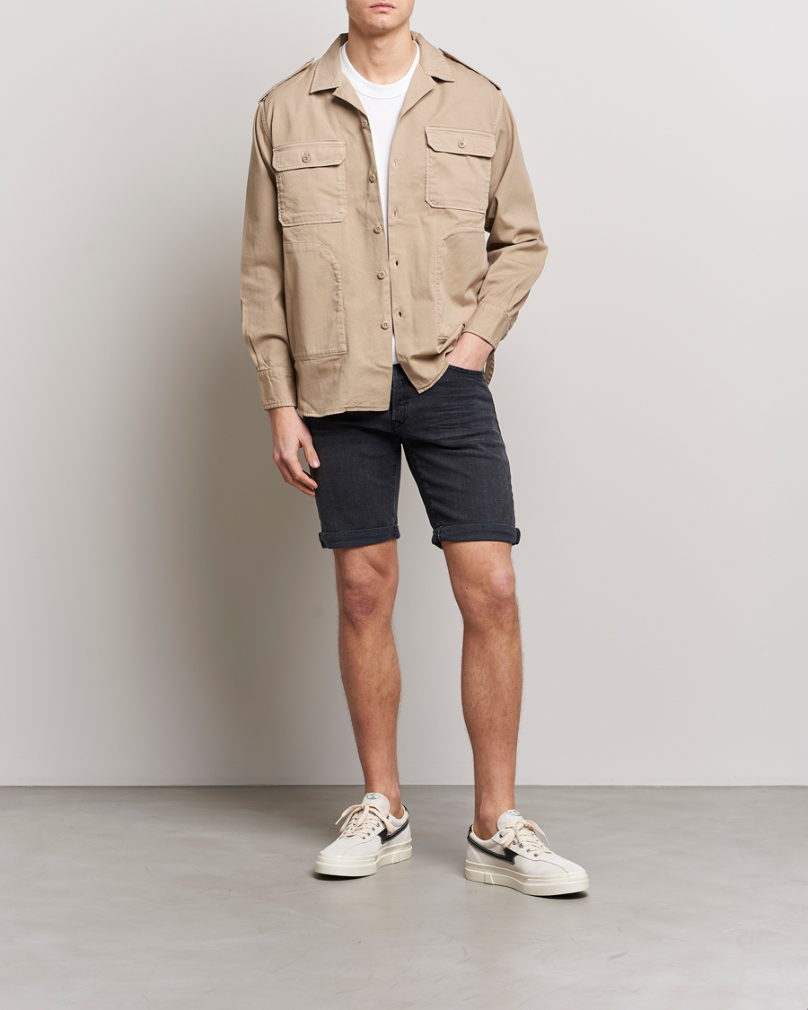 Mies | Shortsit | Replay | RBJ901 Super Stretch Bio Denim Shorts Washed Black