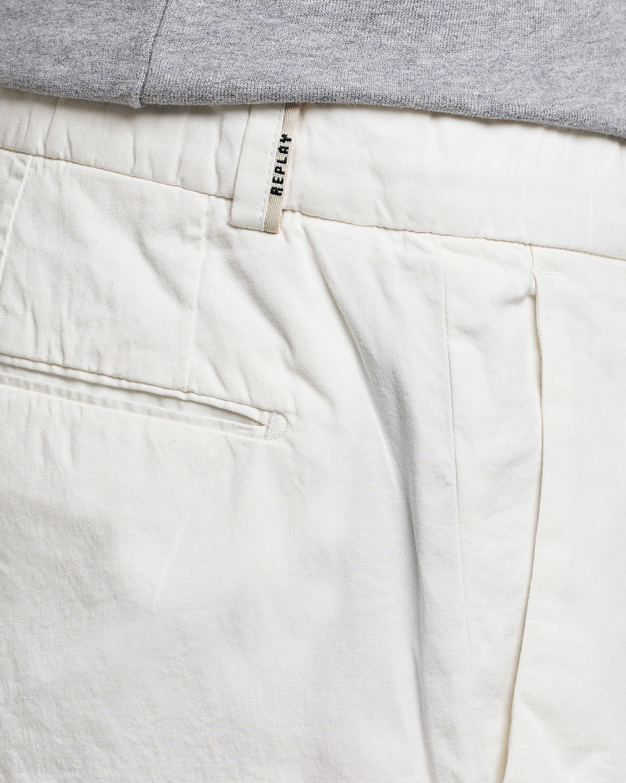 Mies | Housut | Replay | Sartoriale Comfort Stretch Chinos White