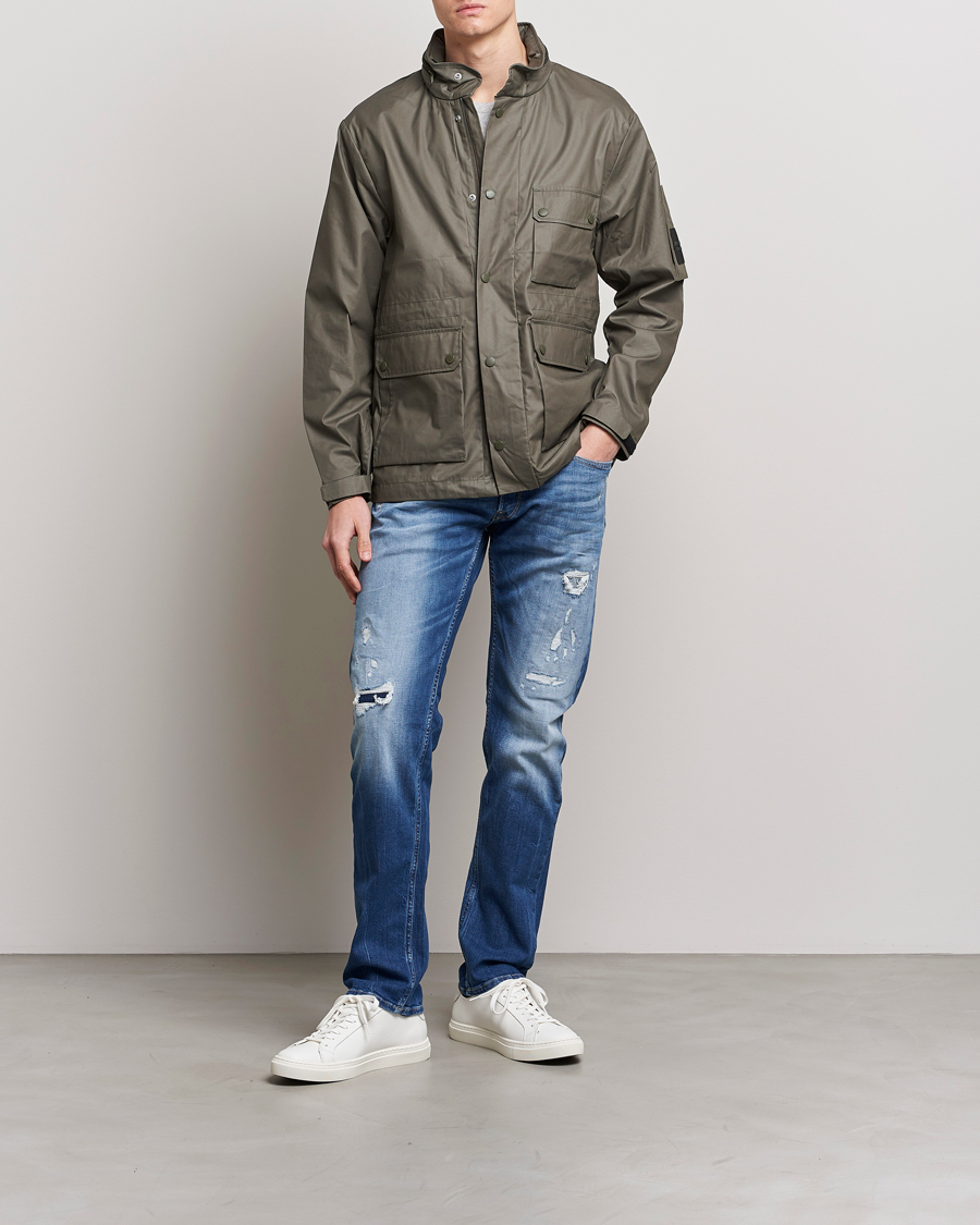 Mies | Takit | Replay | Sartoriale Coated Jacket Dark Green