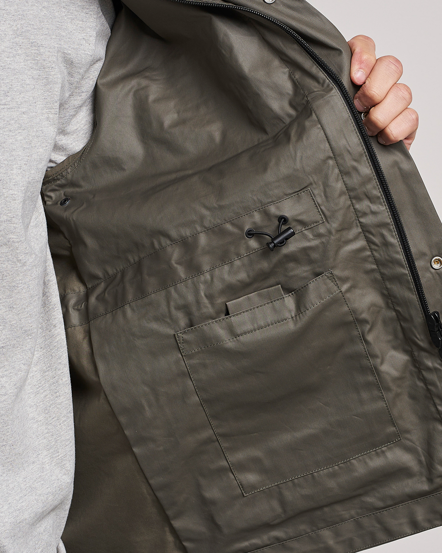 Mies | Takit | Replay | Sartoriale Coated Jacket Dark Green