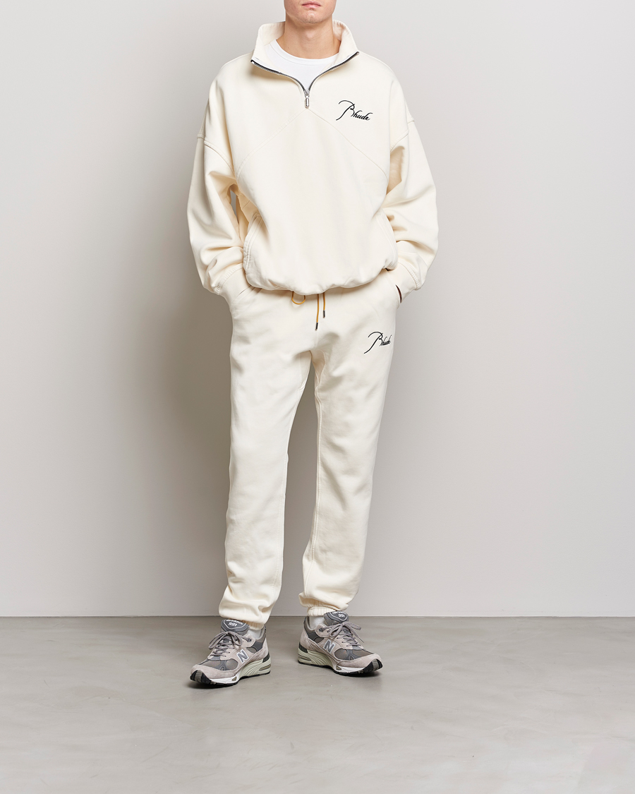 Mies | Puserot | Rhude | Quarter Zip Off White