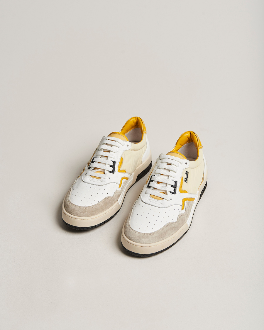 Mies | Rhude Racing Sneakers White/Beige | Rhude | Racing Sneakers White/Beige