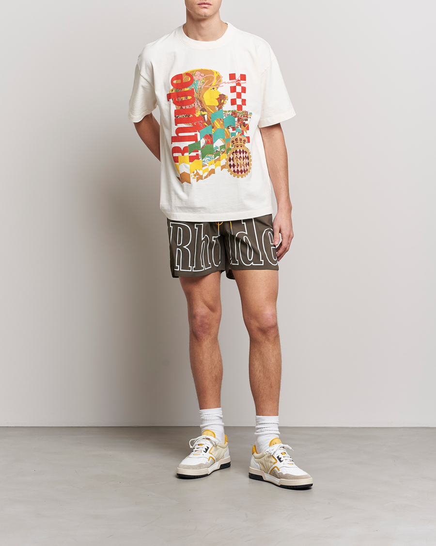 Mies | Uimahousut | Rhude | Swim Trunks Dark Grey