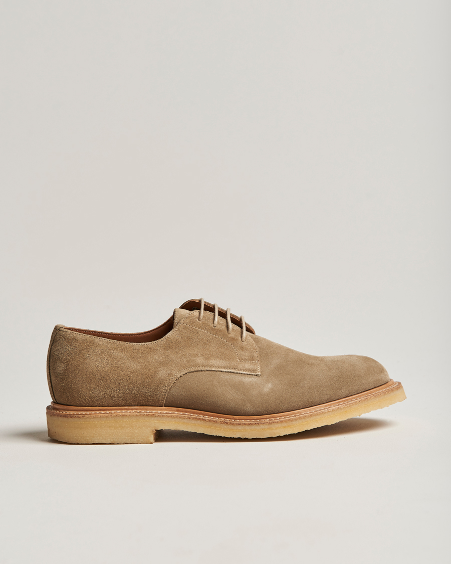 Mies | Sanders Archie Gibson Suede Derby Dirty Buck | Sanders | Archie Gibson Suede Derby Dirty Buck
